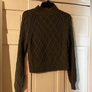 Never worn army green sweater